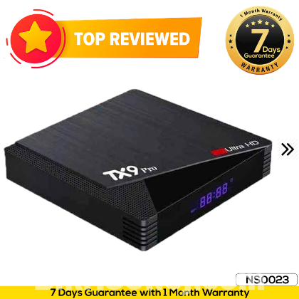 Android TV Box [ Tanix TX9 Pro ] 8GB Ram 128 GB Rom